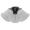 Westinghouse Ceiling Fan -Light Kit 3-Light Cluster ORB Frosted Ribbed Glass 7785000 - alternate 1